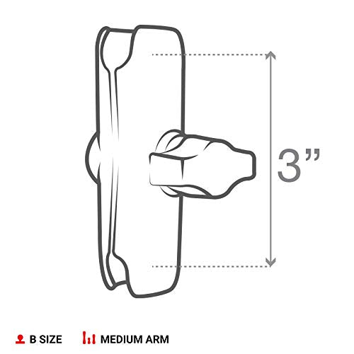 RAM MOUNTS cup holder with foam koozie improving grip and insulation