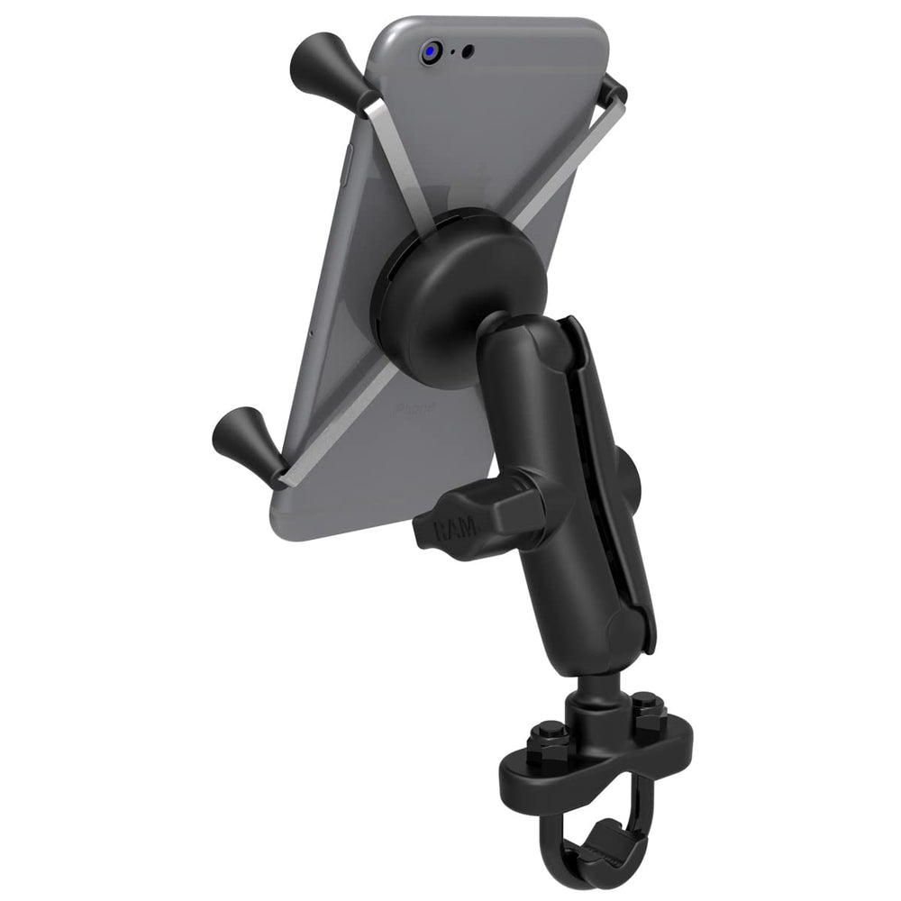 RAM MOUNTS close-up of X-cradle rubber tips protecting phone edges