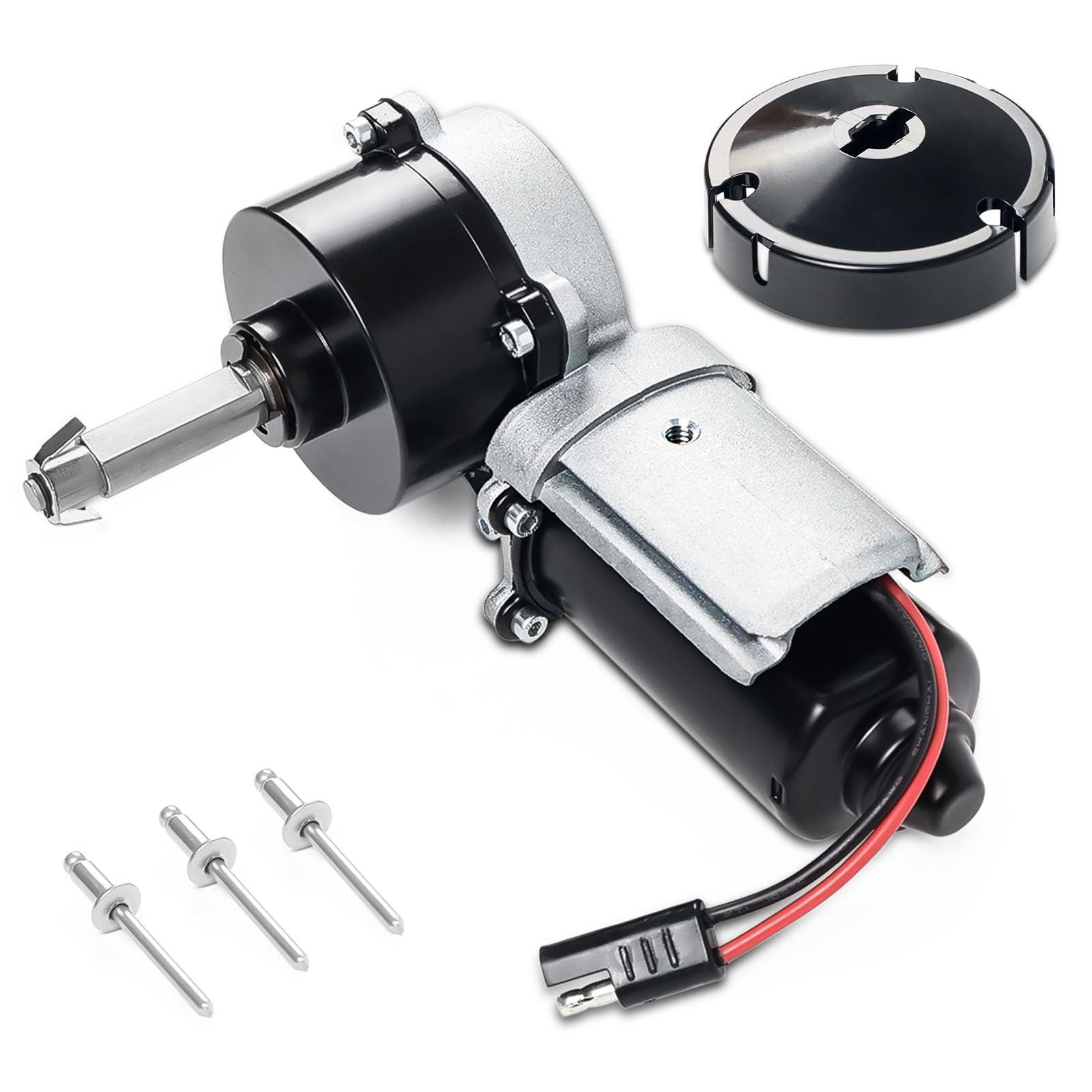 RANHAOYUYUL front motor assembly showing mounting points and secure fit benefits