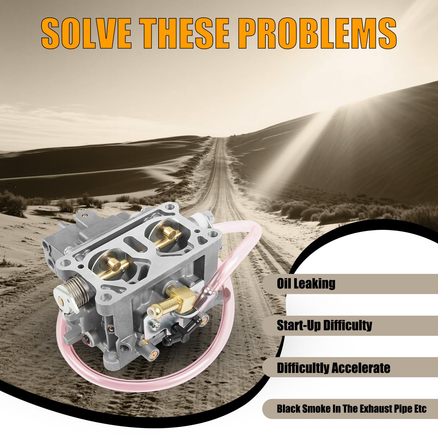 RANSOTO carburetor installed on Kawasaki Mule demonstrating improved throttle response