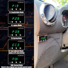 RANSOTO mode display lit indicating visible mode selection and real-time feedback