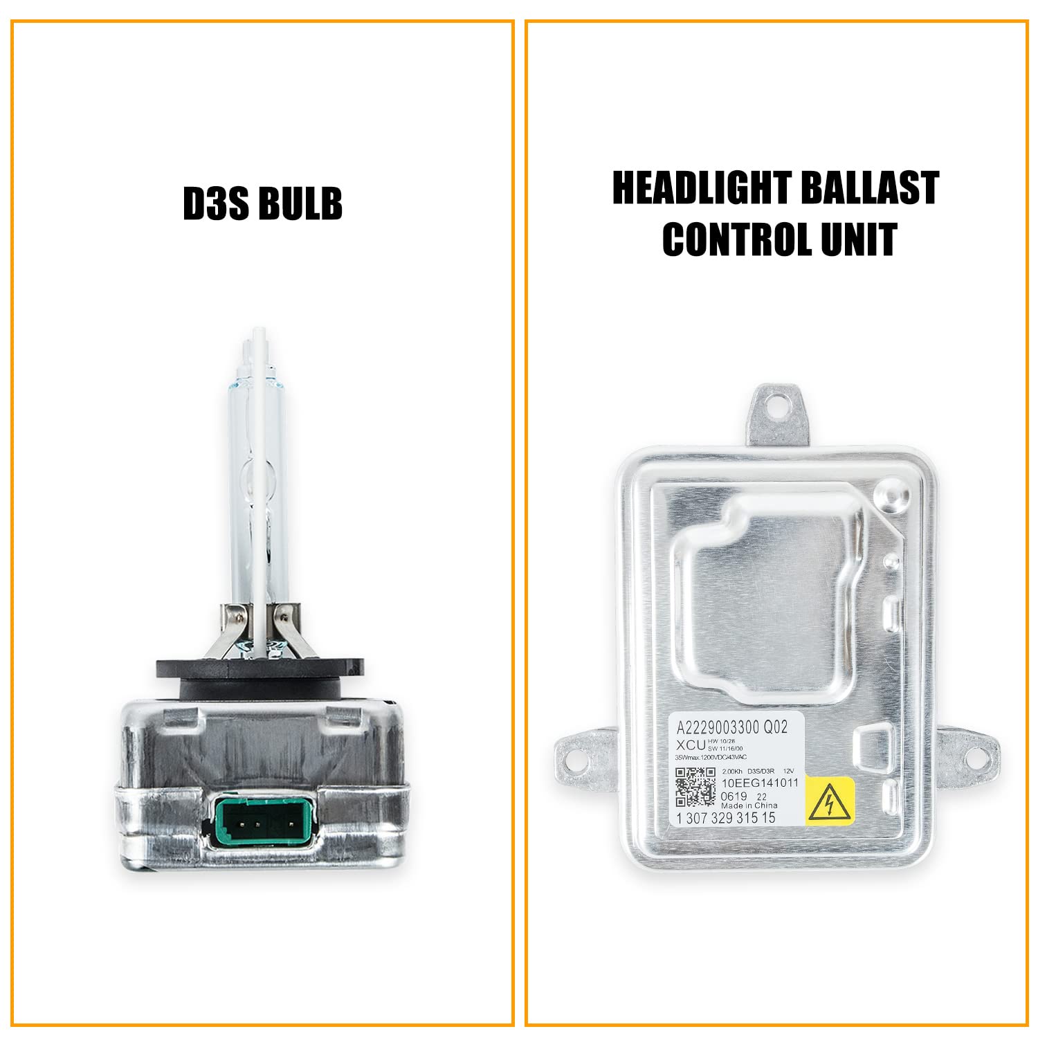 RANSOTO D3S bulb detail offering bright 6000K white light and long life
