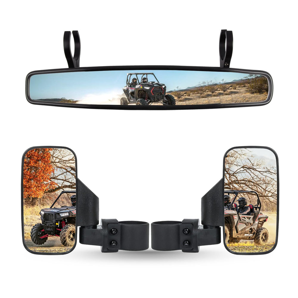 RANSOTO front packaging showing full mirror kit and quick benefits