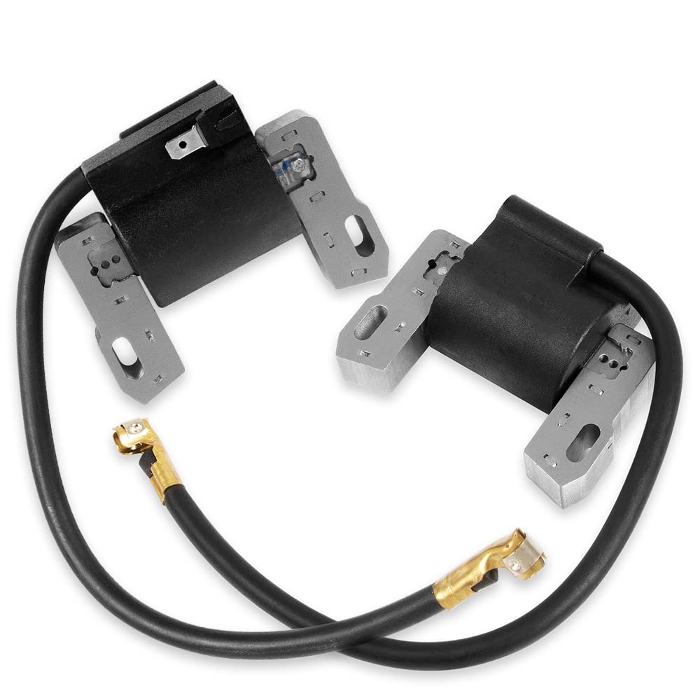 RANSOTO ignition coil front view showing mounting and connector, improves reliable spark