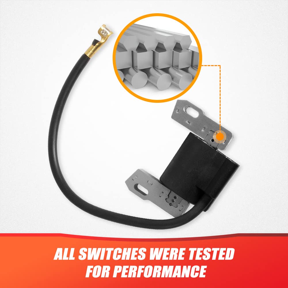 RANSOTO ignition coil side mounting detail, clear bolt pattern for quick replacement