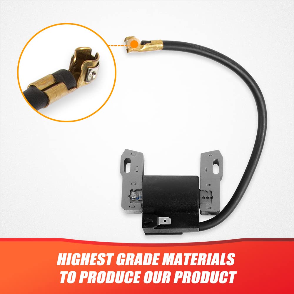RANSOTO ignition coil winding close-up showing copper windings for efficient conductivity