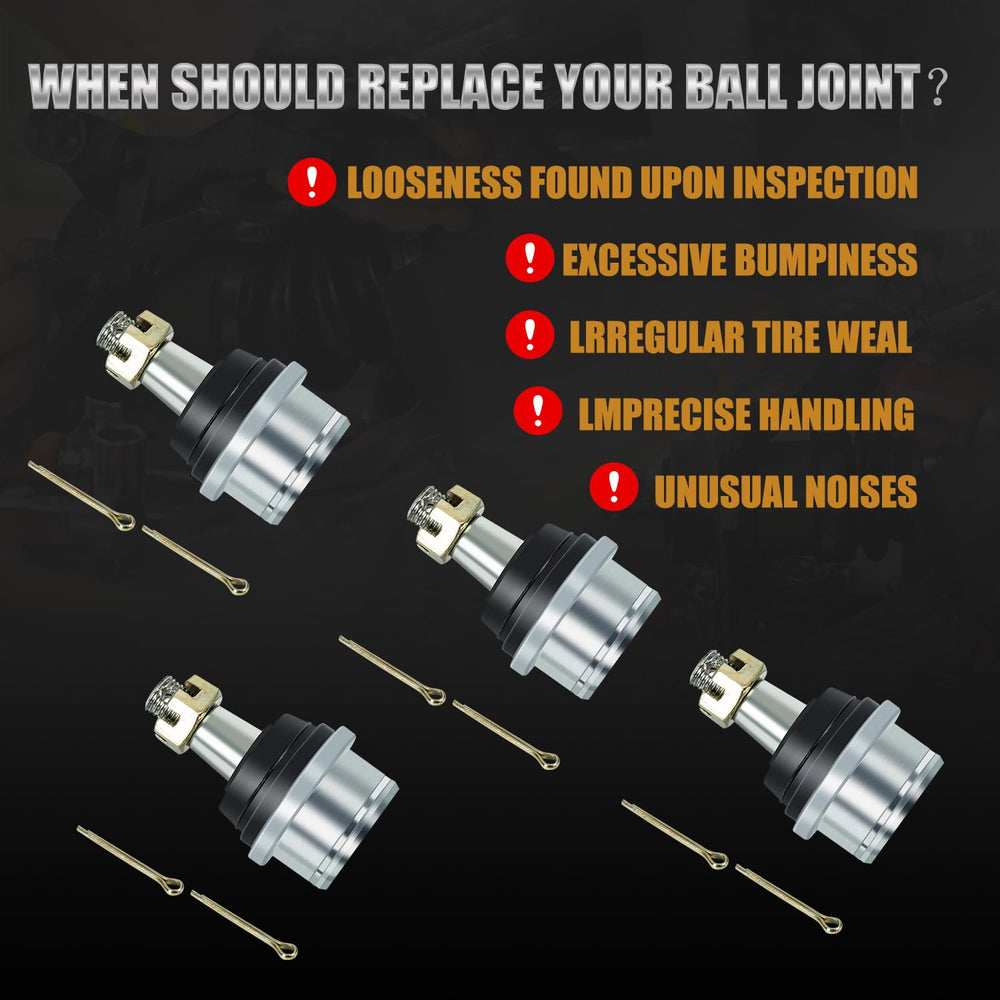 RANSOTO ball joints installed on Honda Rancher front suspension for restored steering