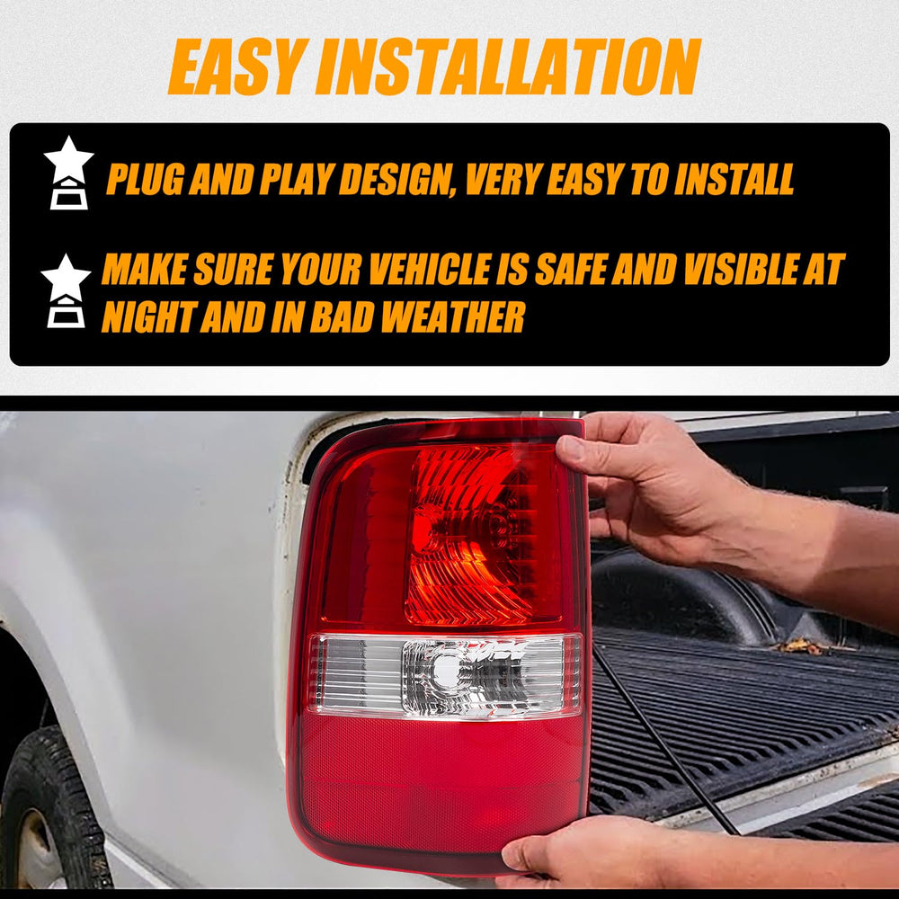 RANSOTO tail light held by hand illustrating compact scale and exact fitment