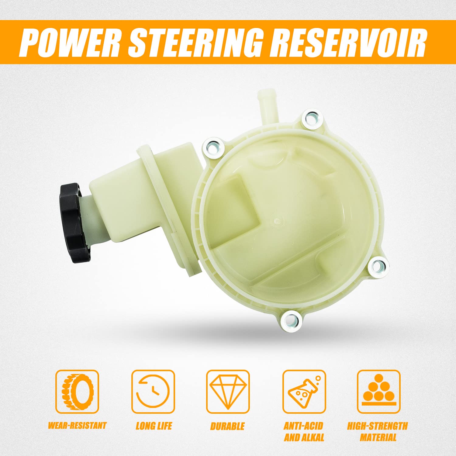 RANSOTO cap and O-rings detail showing included seals and leak prevention