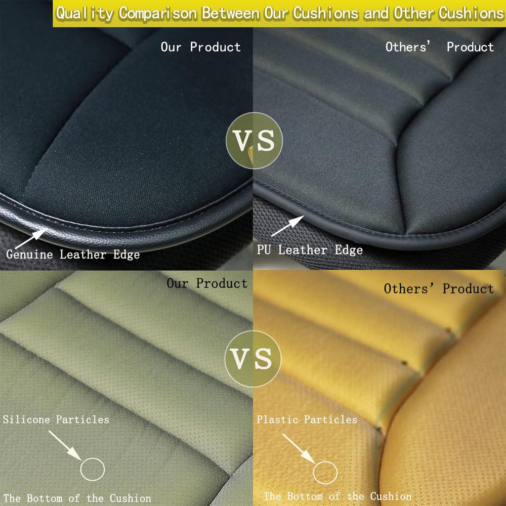RaoRanDang close-up memory foam cross-section showing adaptive support