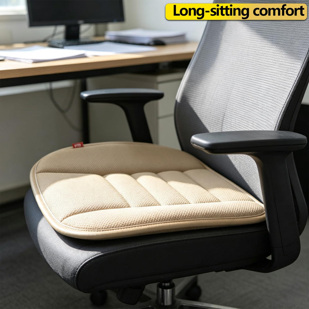 RaoRanDang next to a chair to show size and 21.3x18.5 inch scale for fit