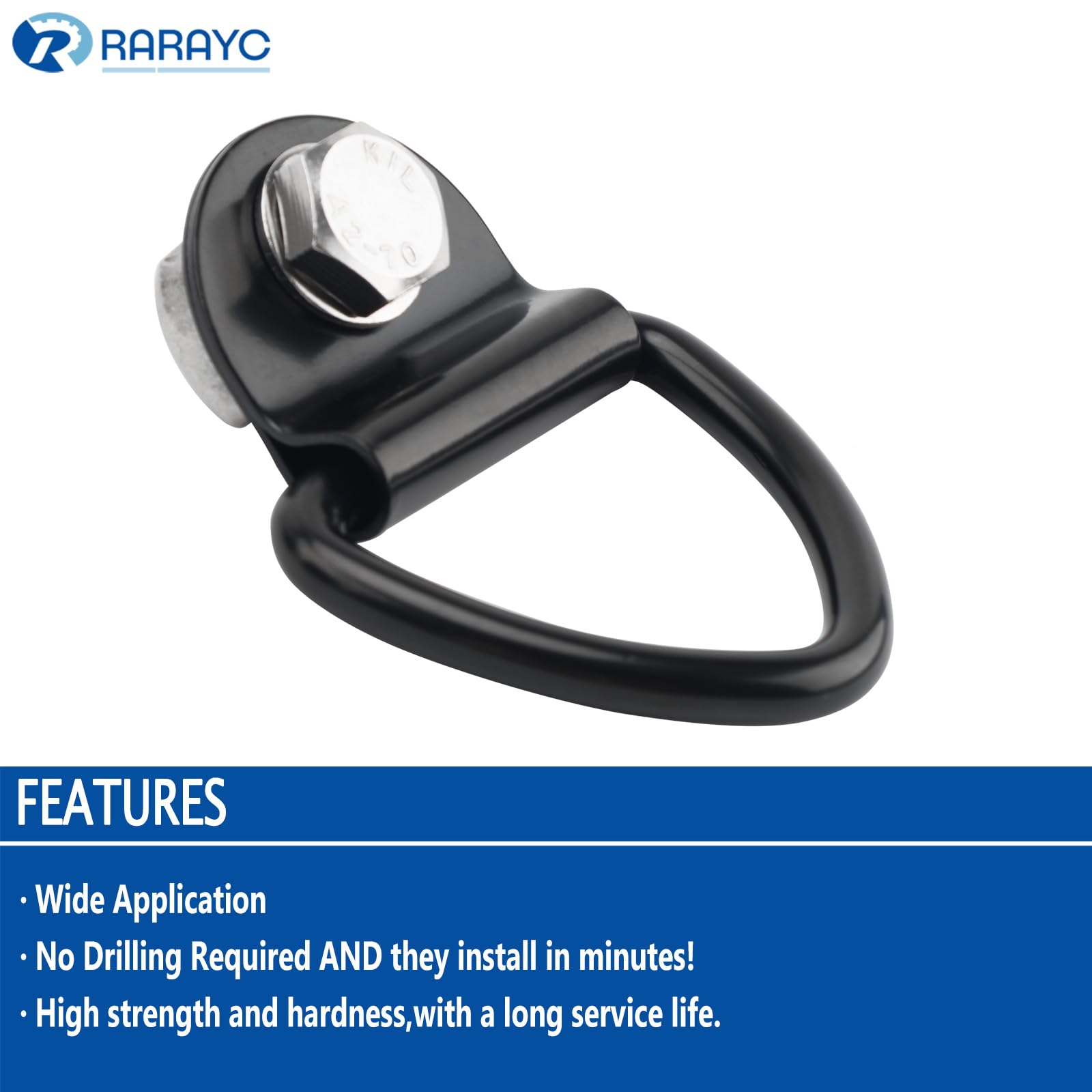 RARAYC cargo secured with D-rings lifestyle shot illustrating improved load stability and peace of mind