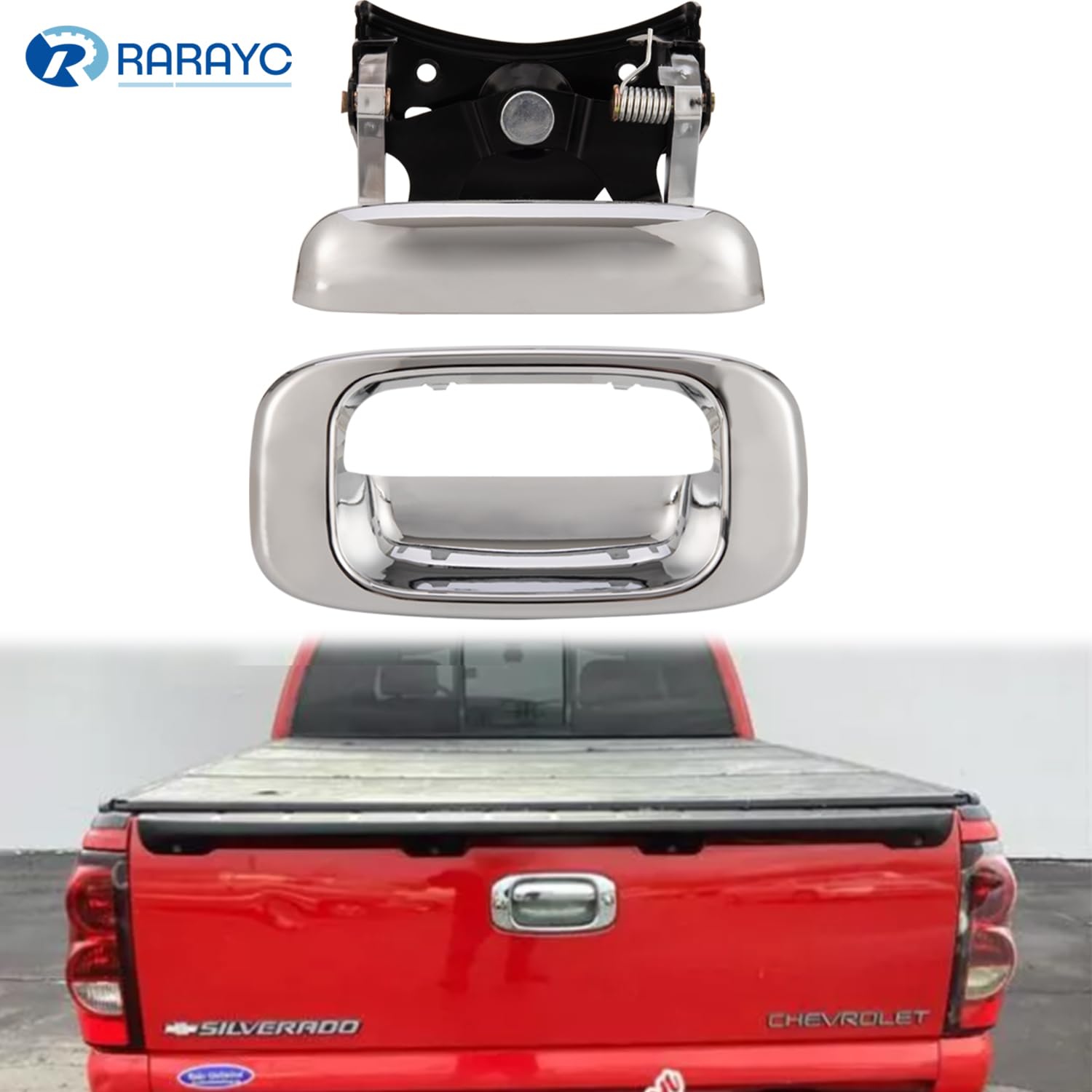 RARAYC bezel close-up detail revealing chrome plating and corrosion resistance
