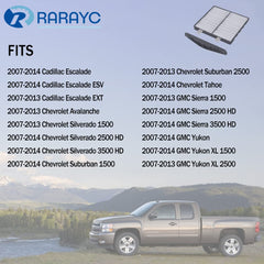 RARAYC pleated filter close-up showing media texture and improved filtration
