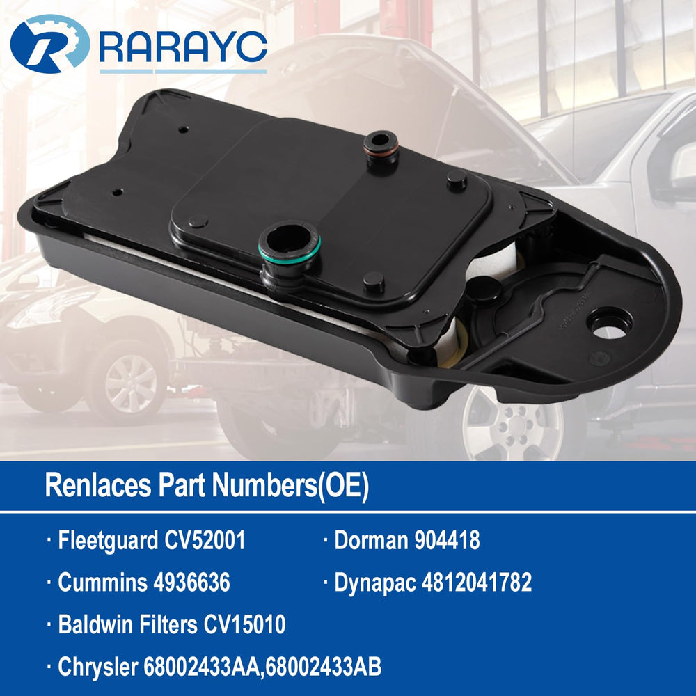 RARAYC filter media close-up showing reinforced, oil-resistant texture