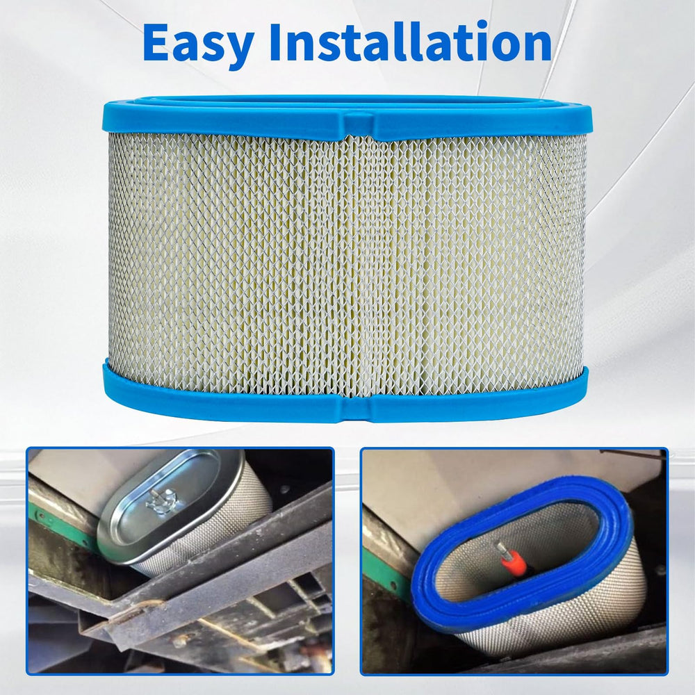 RARAYC fuel air oil filters installed in generator compartment, simplifies maintenance