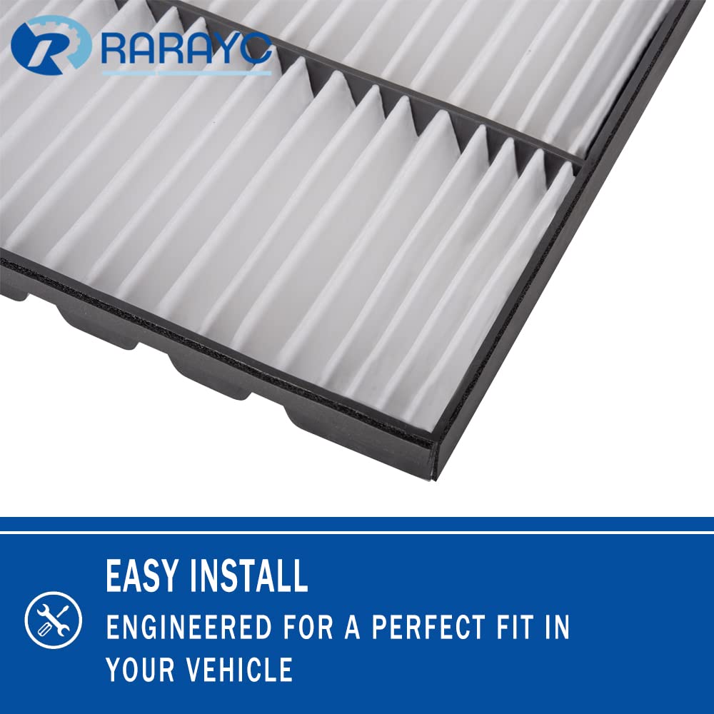 RARAYC filter installed in vehicle HVAC housing demonstrating correct fit