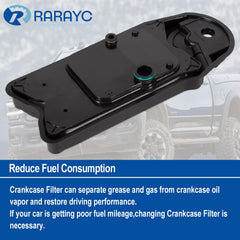 RARAYC filter installed under hood of Ram 6.7L showing restored fitment