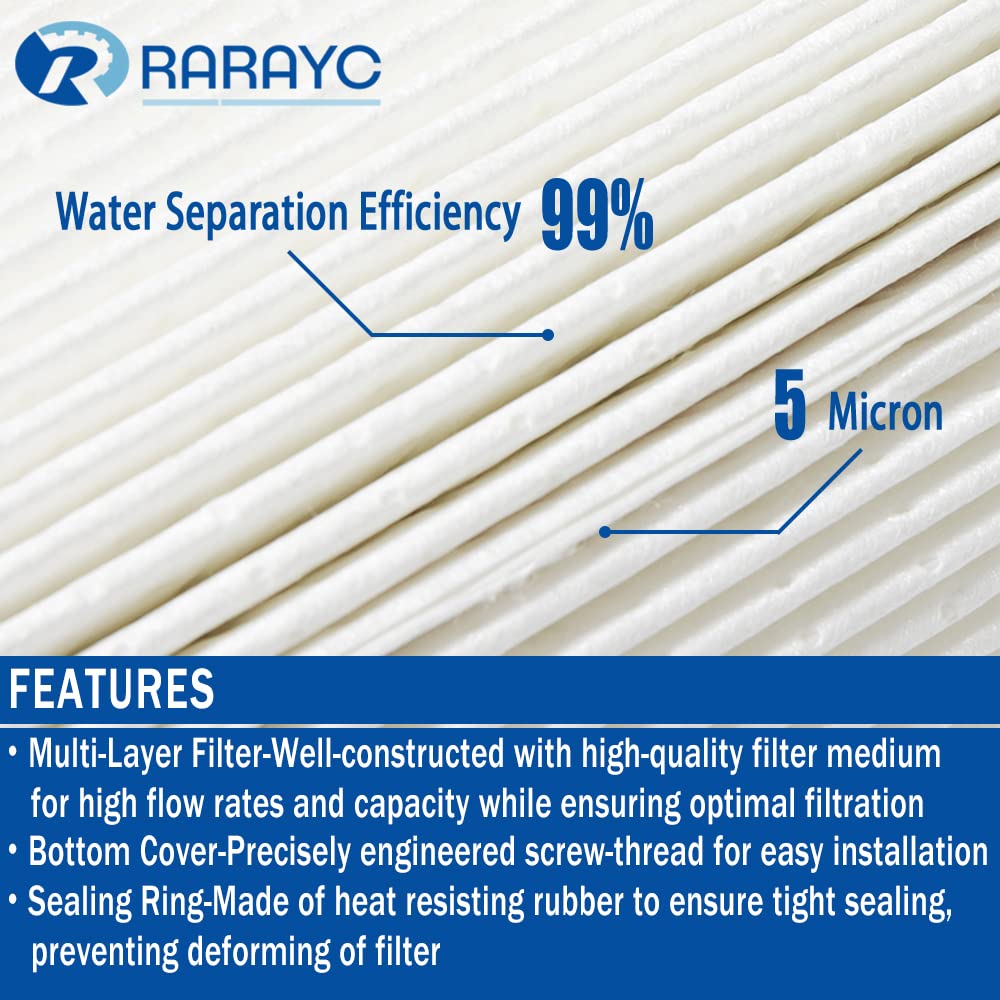 RARAYC filter on workshop bench indicating professional-grade service readiness
