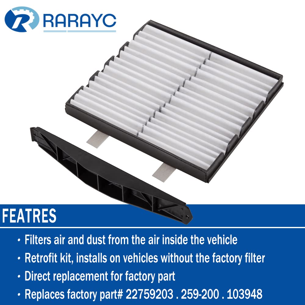 RARAYC packaging label detailing fitment and replaced part numbers