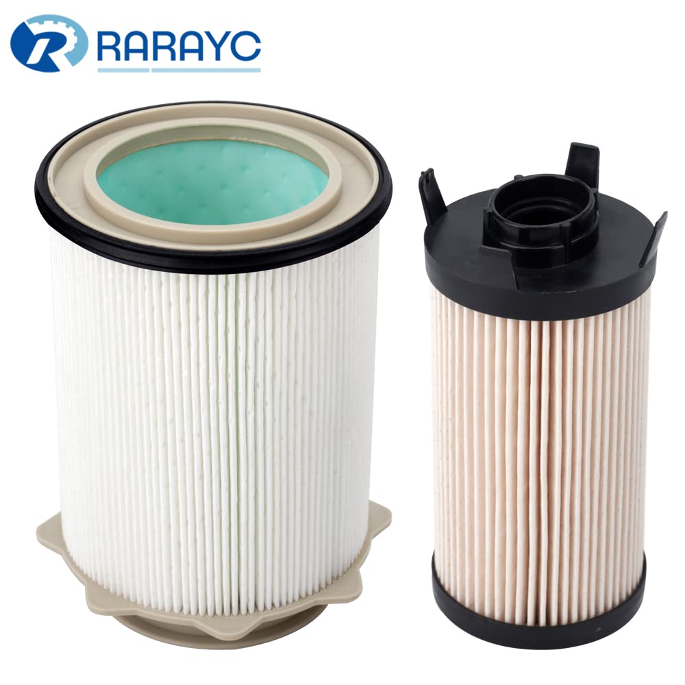 RARAYC filter next to ruler displaying compact size for correct replacement