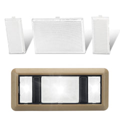 RAVSOFT front view of three clear replacement lenses showing fit and finish