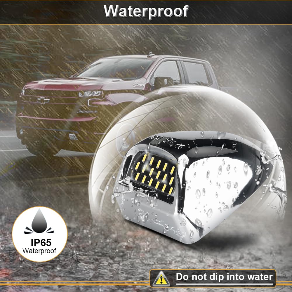 RAVSOFT lifestyle shot of truck at night demonstrating clearer plate visibility and modern look