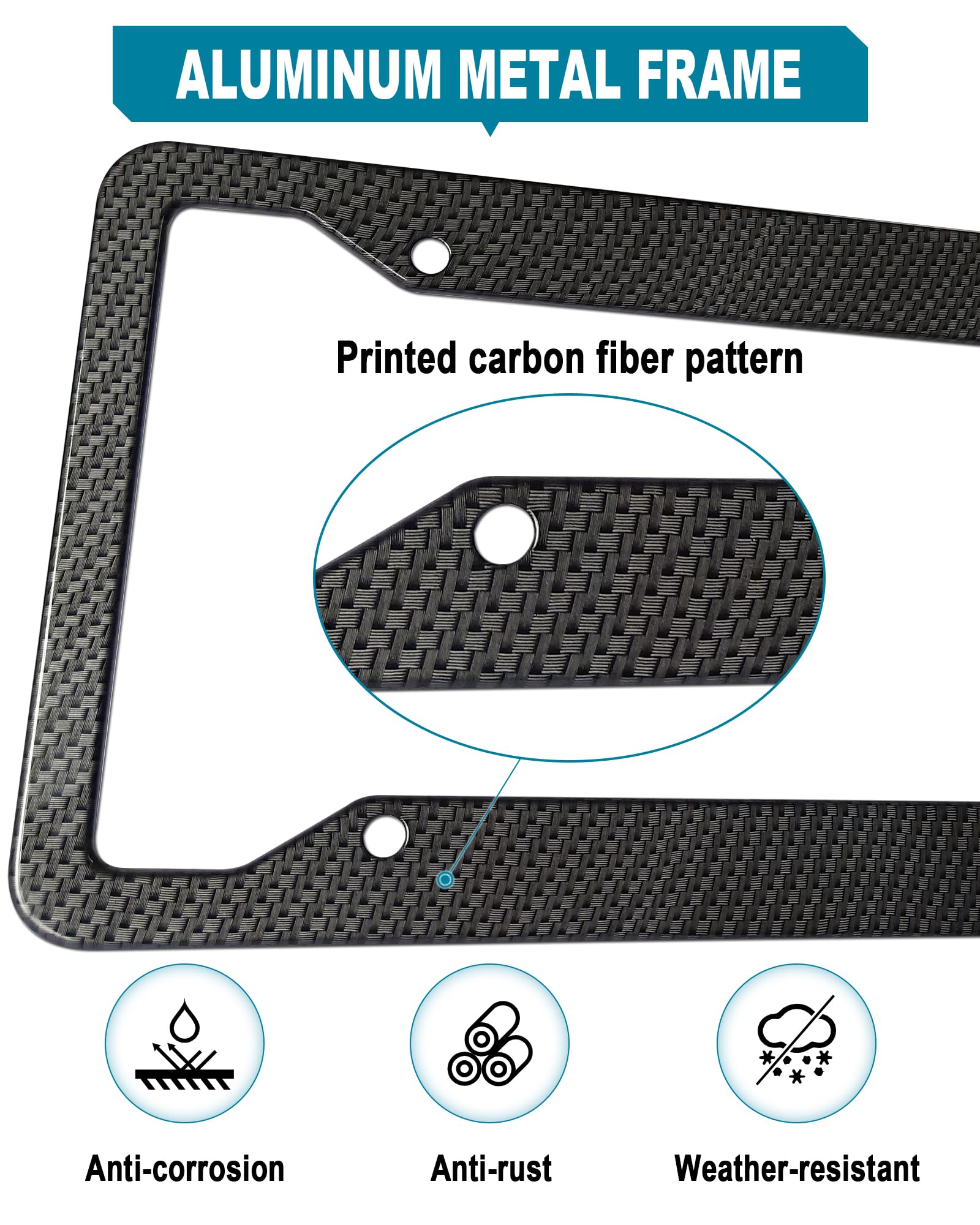 RCKJNJ side profile thickness highlighting sturdy aluminum strength benefit