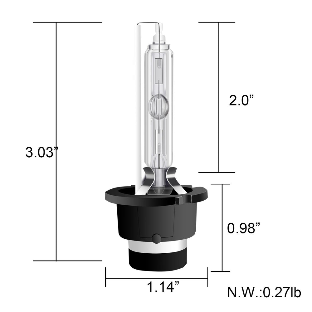 RCP D4S6 packaging and spec label showing wattage and 6000K color benefit