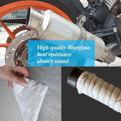 RddenIy installed inside a muffler demonstrating noise reduction