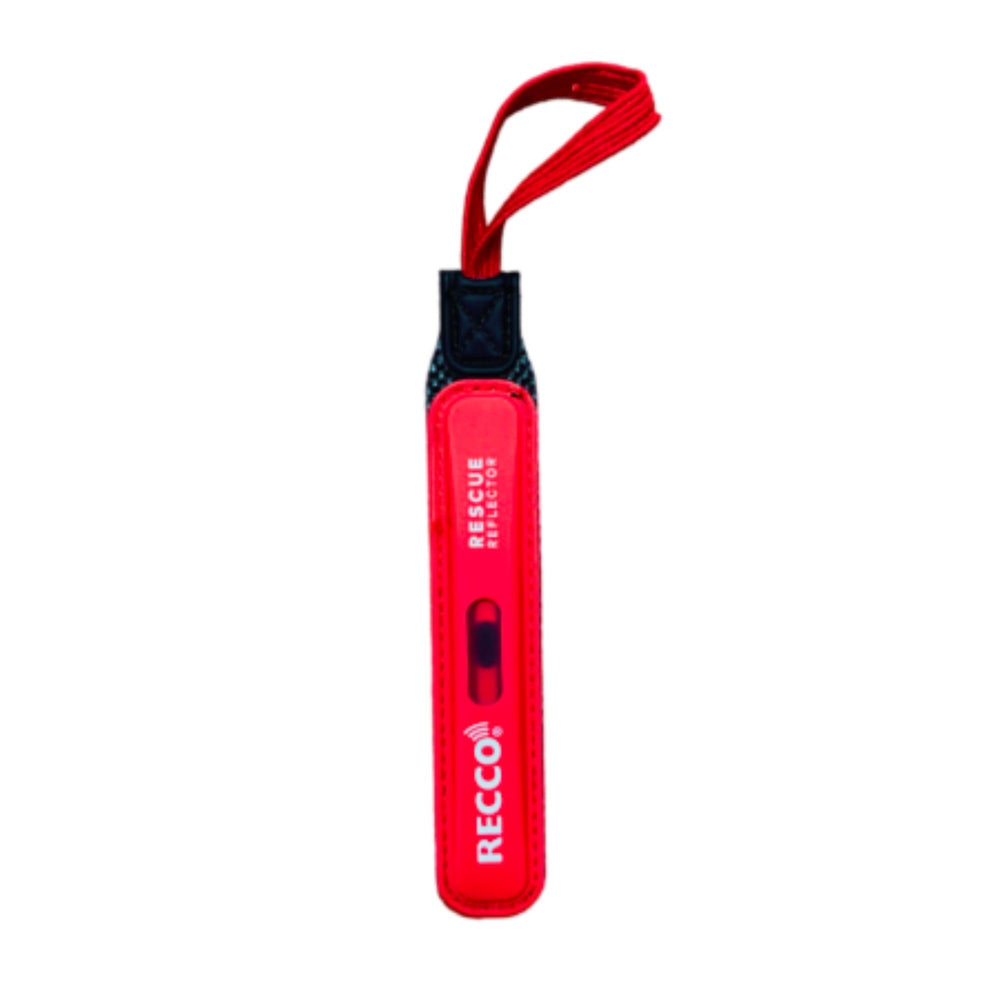 RECCO reflector installed on pack strap demonstrating straightforward everyday use