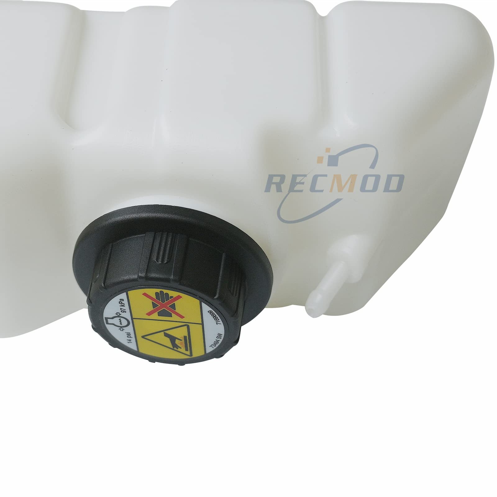 Recmod cap closeup highlighting cap 6733429 seal and pressure control benefit