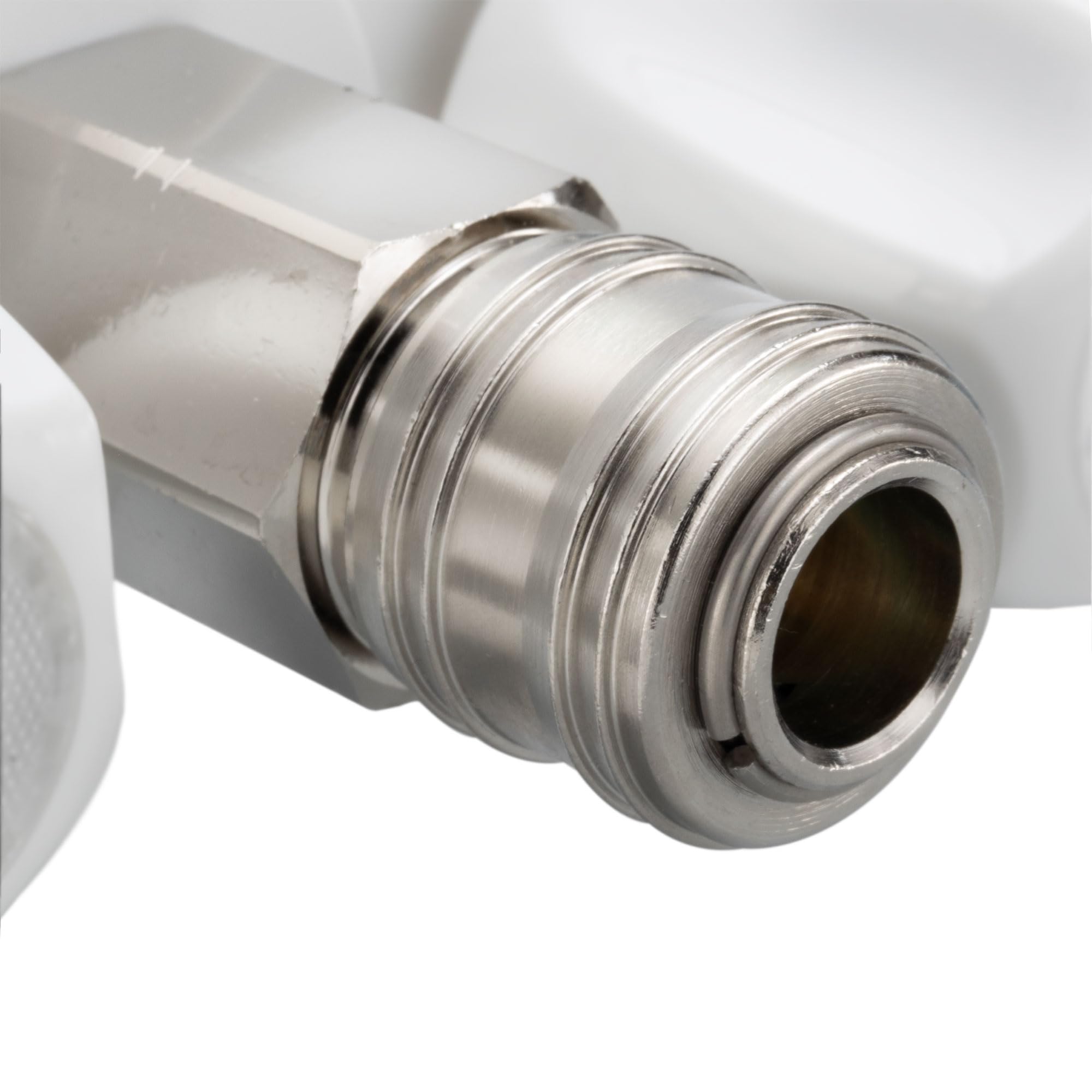 RecPro faucet installed in RV outdoor kitchen setting — convenient water access outdoors