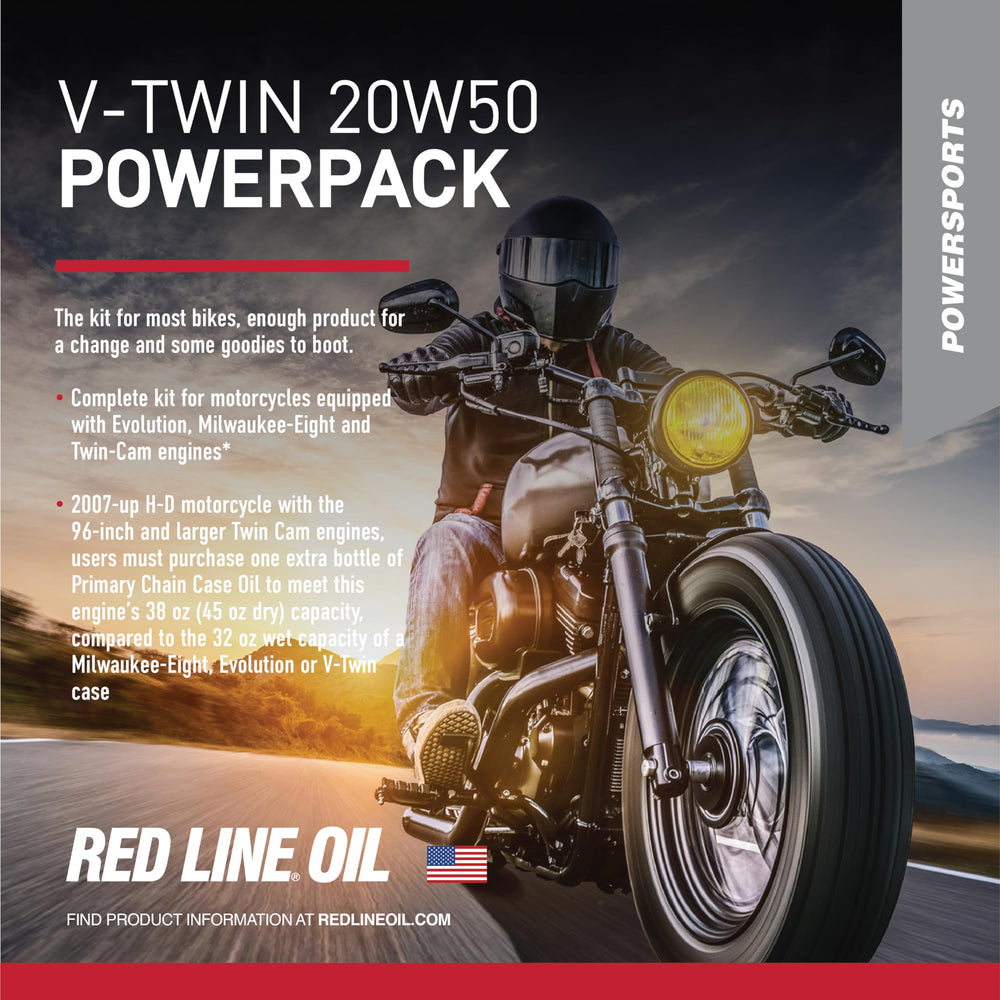 Red Line 20W50 engine oil bottle closeup highlighting product quality