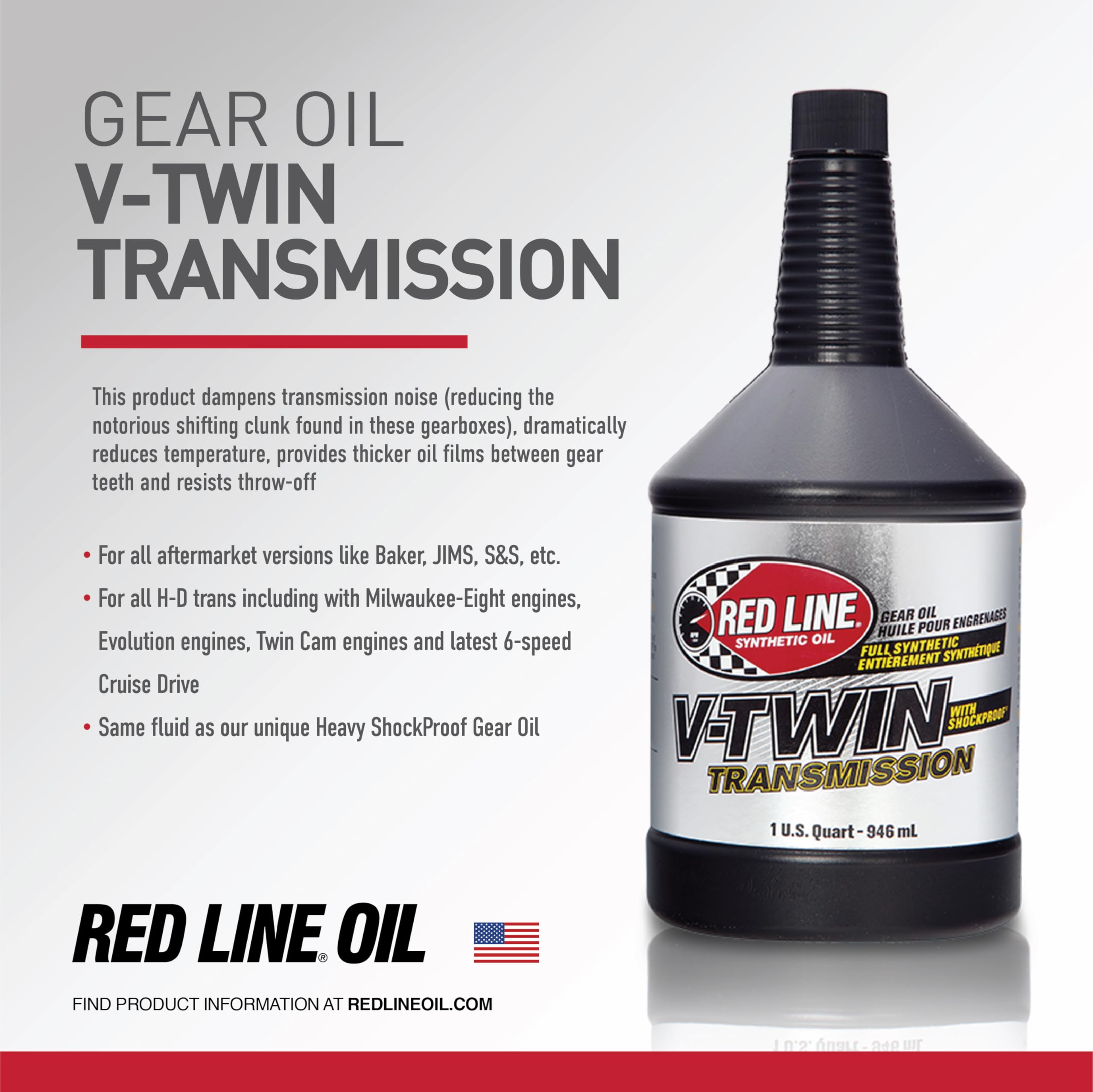 Red Line 42804 bottle surface and texture highlighting durable packaging and grip for easy handling