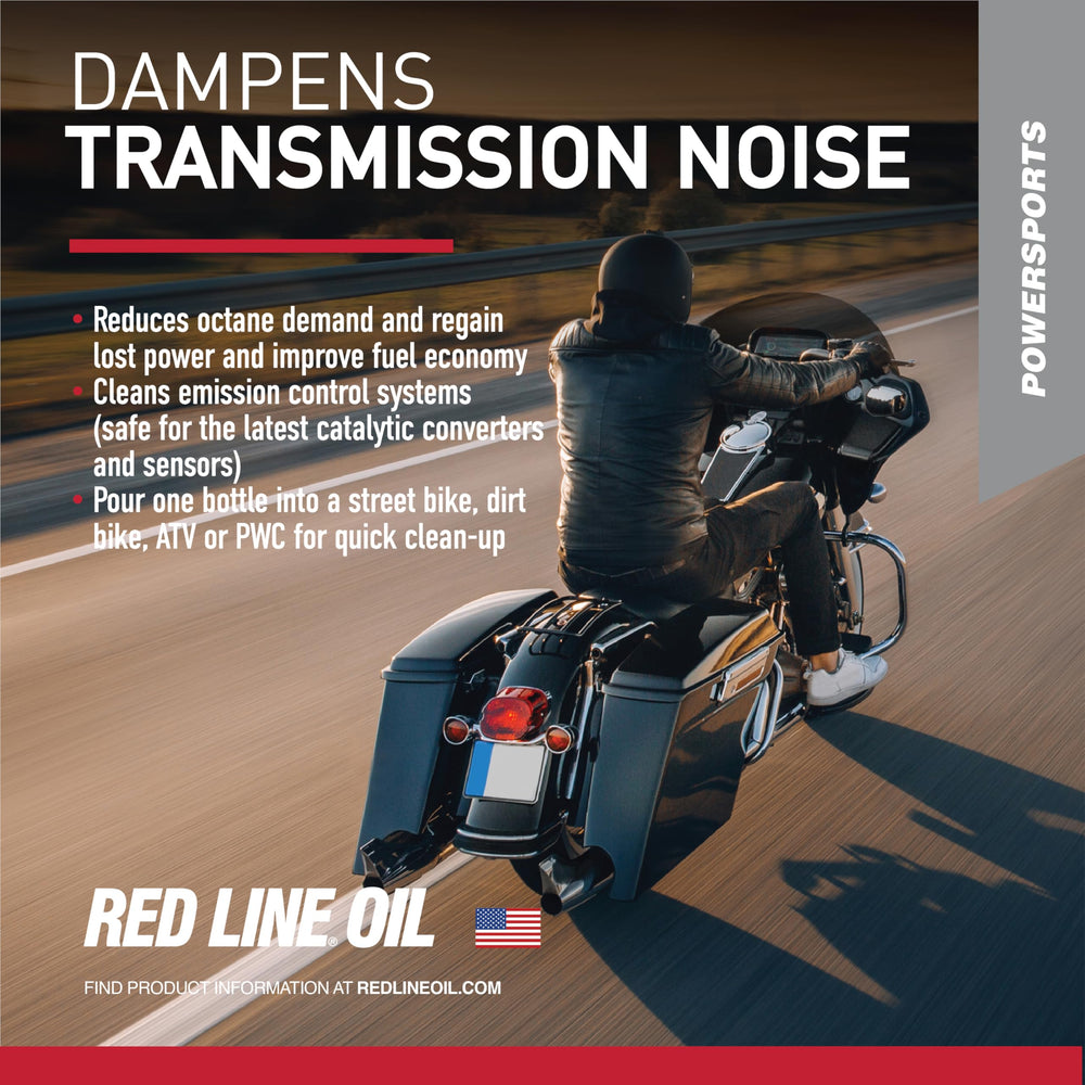 Red Line used on a motorcycle demonstrating improved throttle response