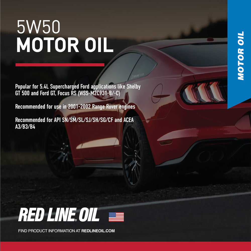 Red Line gallon container side view highlighting durable packaging and volume