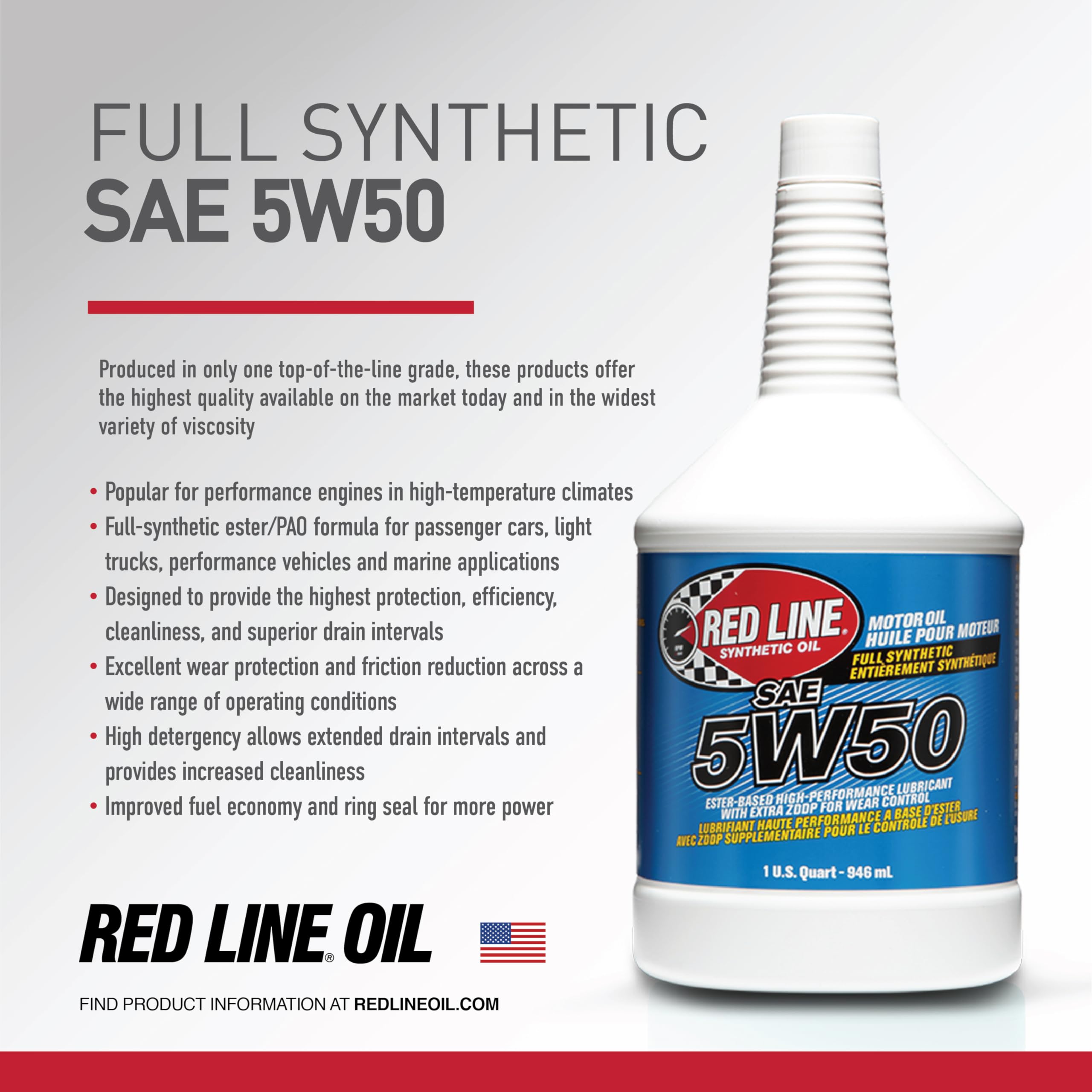 Red Line being poured into engine bay demonstrating easy application and protection