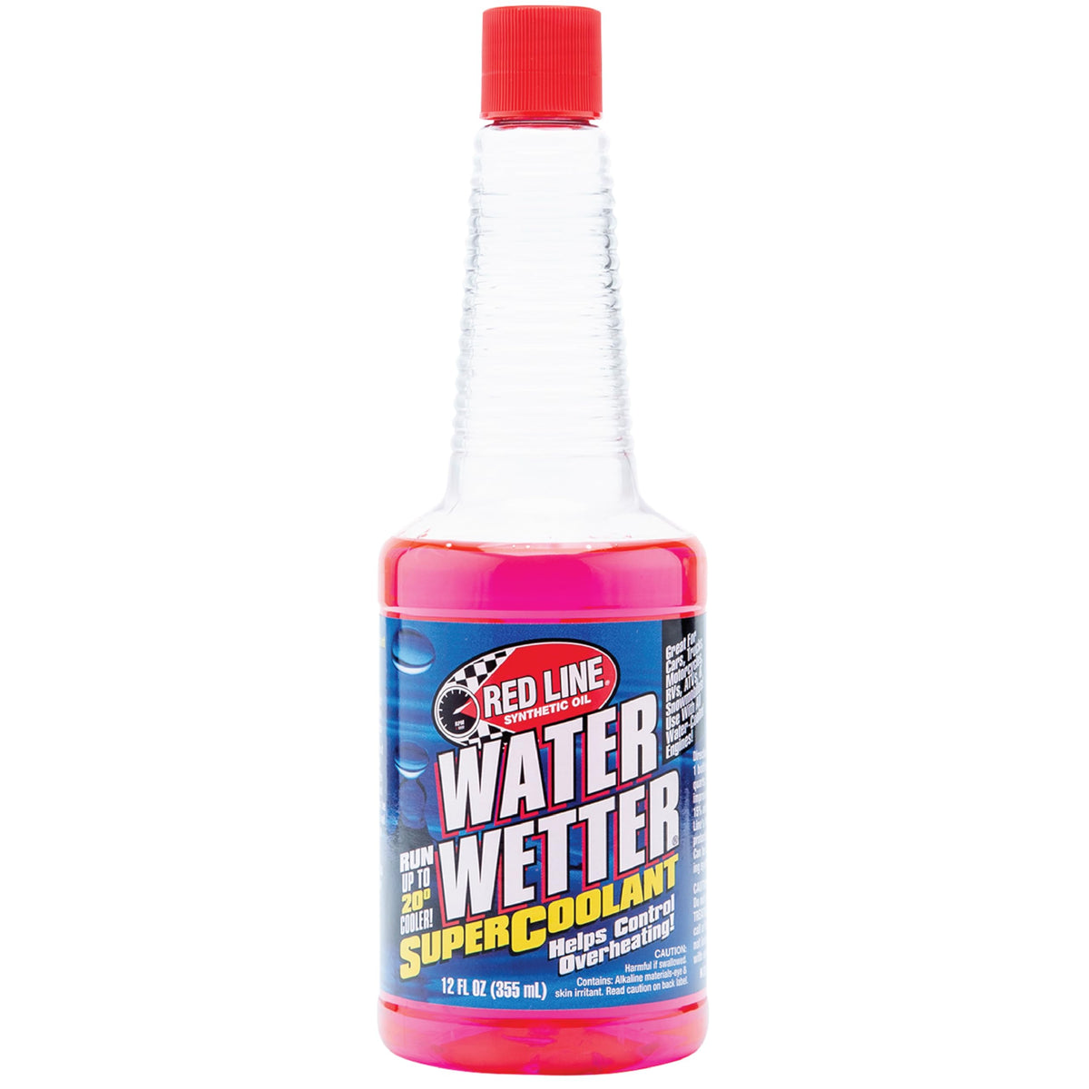Red Line WaterWetter front bottle showing product and capacity benefit