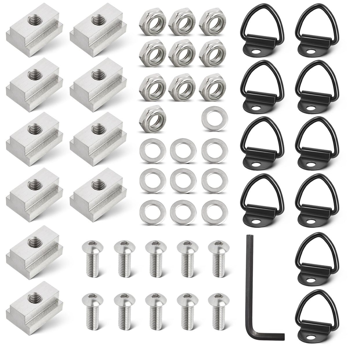 RED WOLF front view of full 10-pack kit showing organized components and convenience