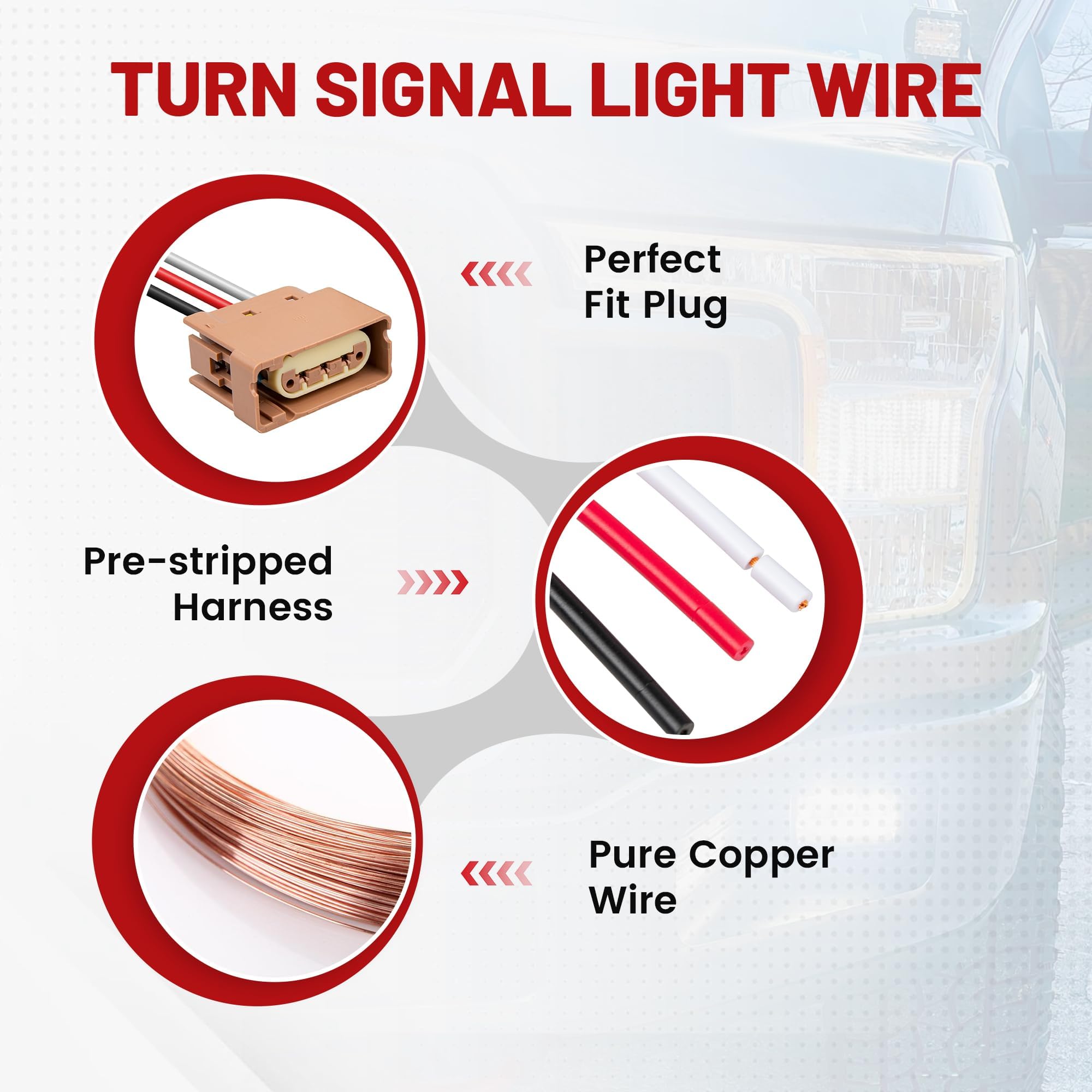RED WOLF installed in taillight assembly restoring signal reliability