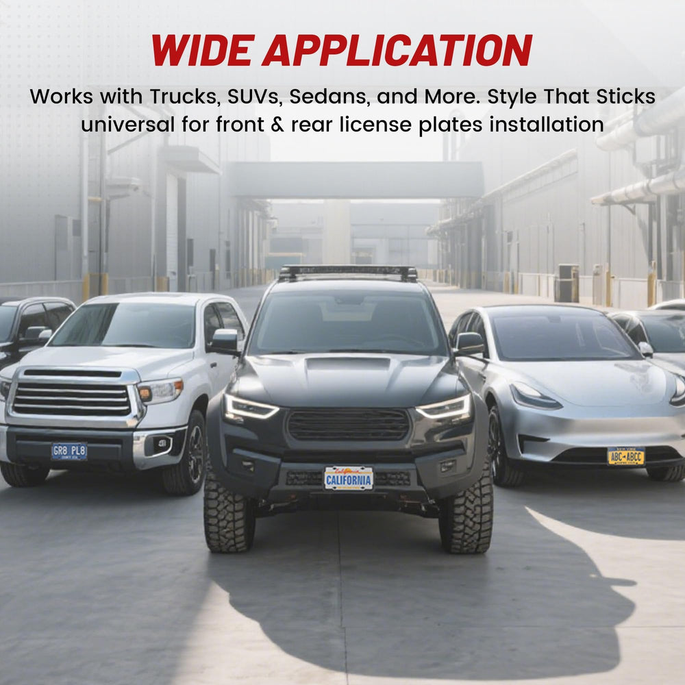 RED WOLF lifestyle shot on car highlighting weatherproof, durable look
