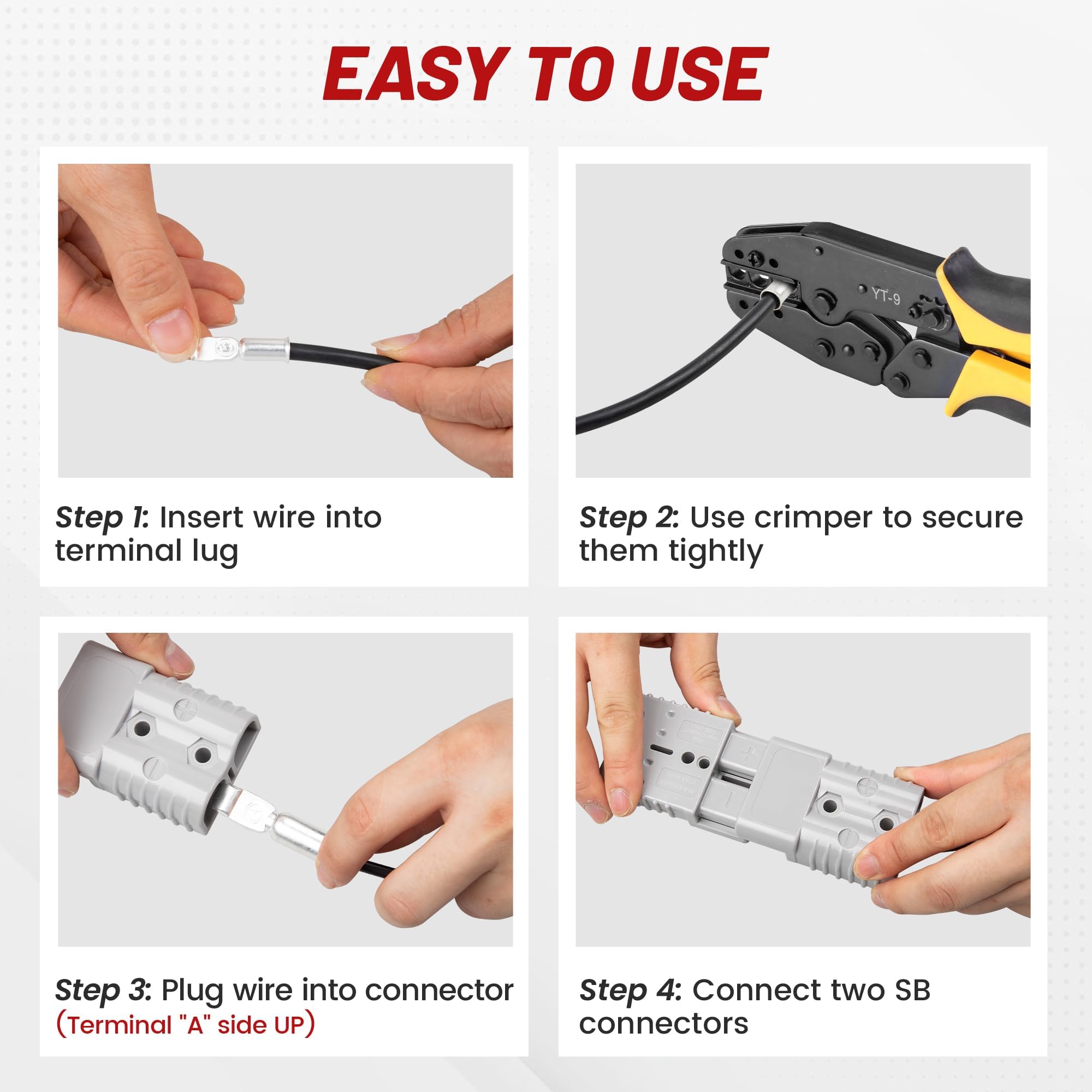 RED WOLF four‑pack packaging showing kit contents for convenient replacement stocking