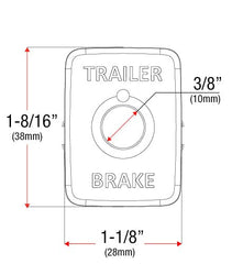 REDARC Tow‑Pro Universal Mount close-up of hardware highlighting corrosion resistance