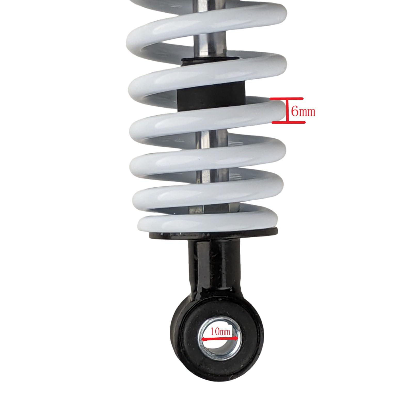 RedCap shock installed on ATV front suspension showing restored stability benefit