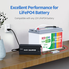 Redodo aluminum case detail illustrating durable construction and heat dissipation