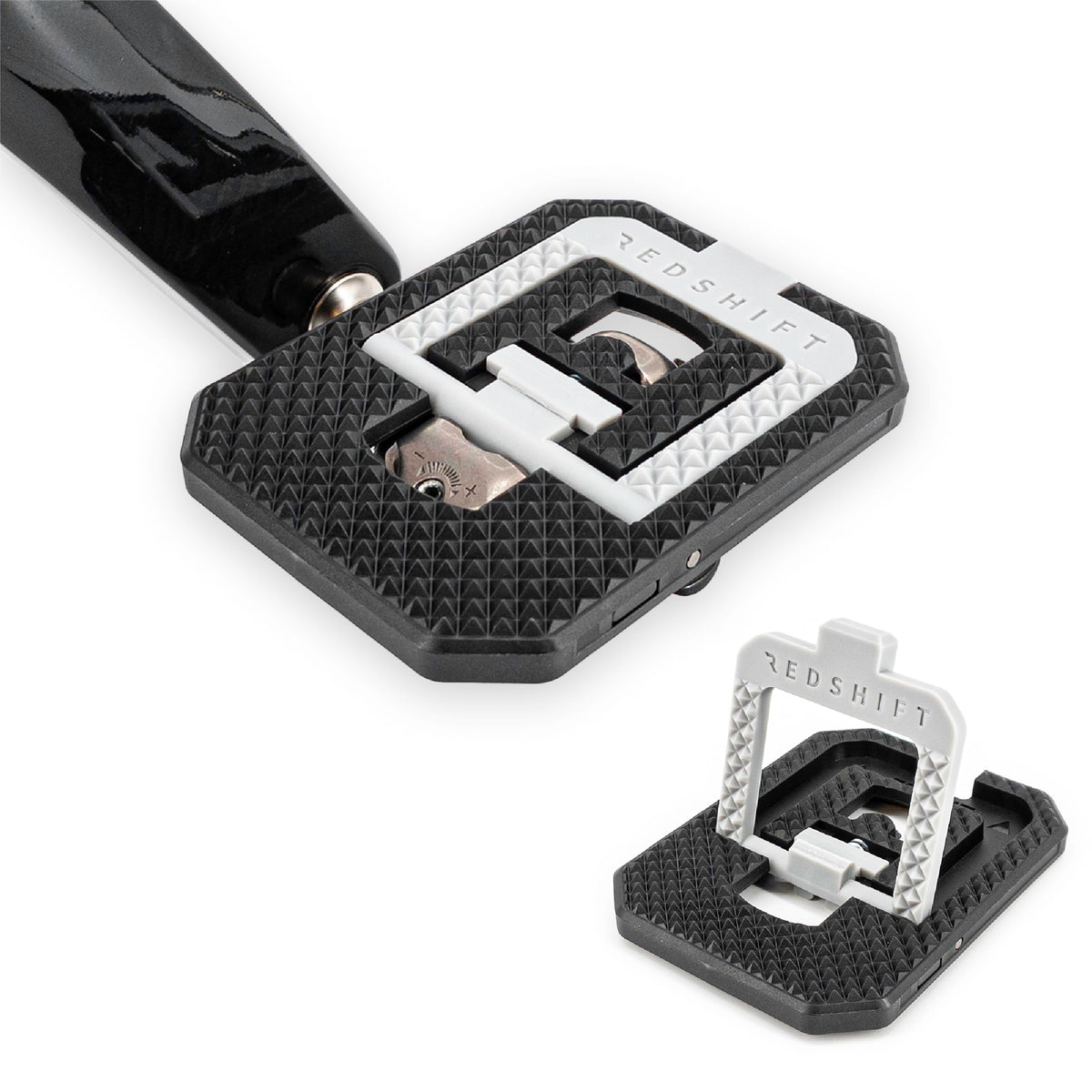 REDSHIFT Mousetrap front view showing adapter shape and fit benefits