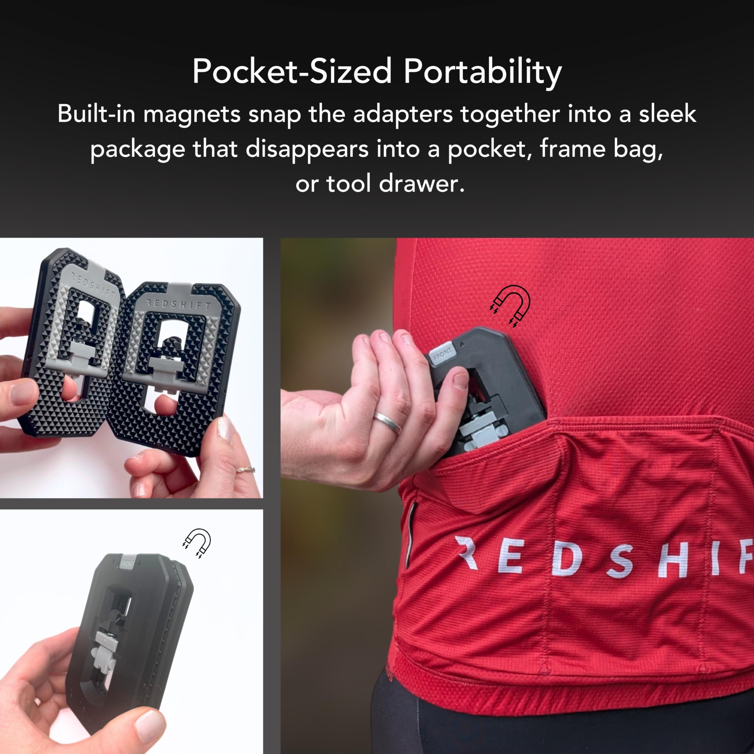 REDSHIFT Mousetrap used with sneakers demonstrating confident pedaling