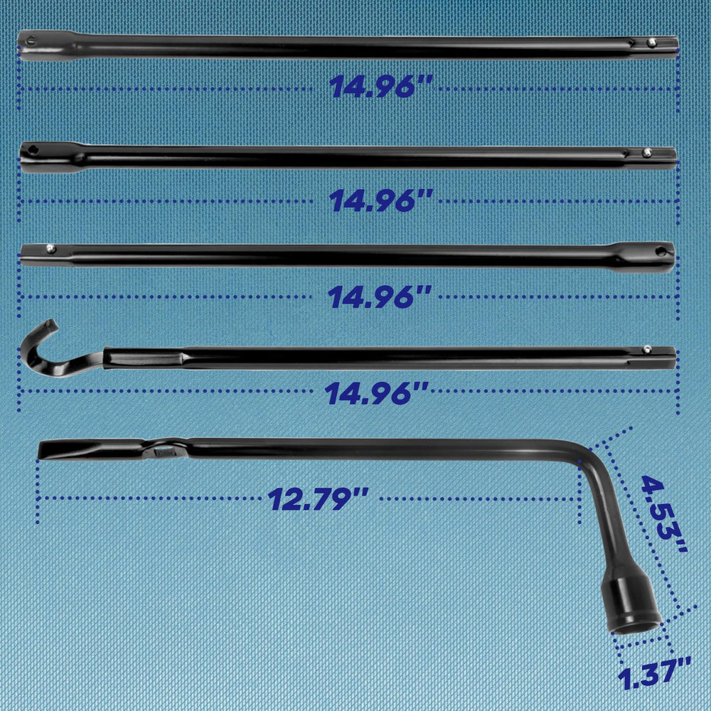 Reeauto hook segment detail demonstrating sturdy attachment and reliable leverage
