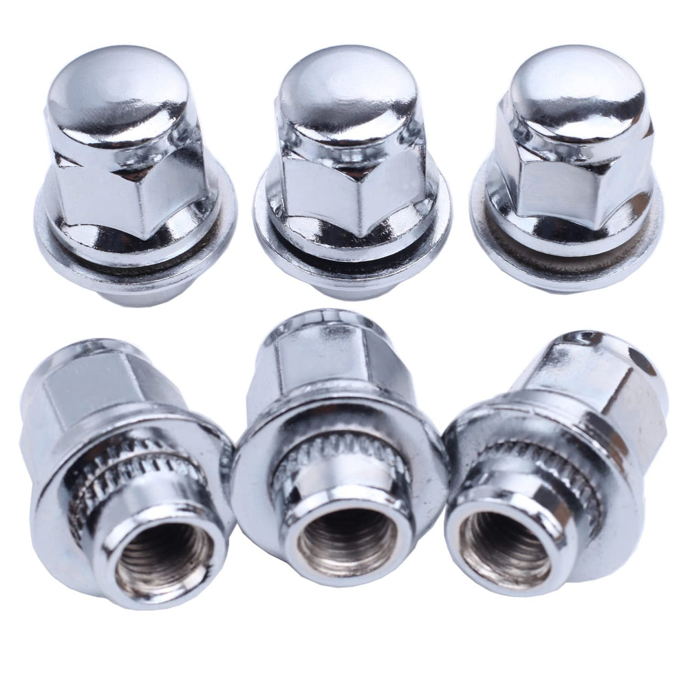 Reeauto lug nut side profile measuring 1.49 inch overall length for correct fitment